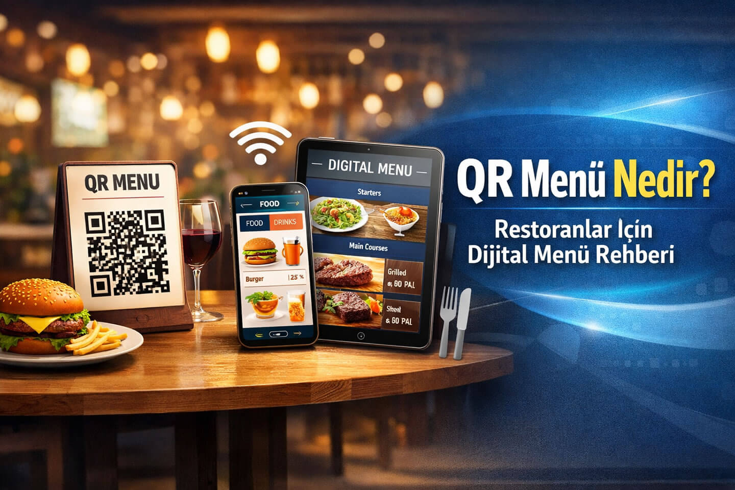 QR Menü Nedir? Restoranlar İçin Dijital Menü Rehberi